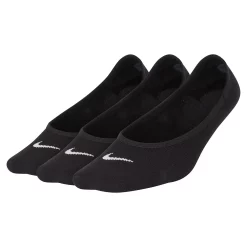 Nike 3-pk. Performance No-Show Liner Socks -Nike Clothing store 1635544 Black