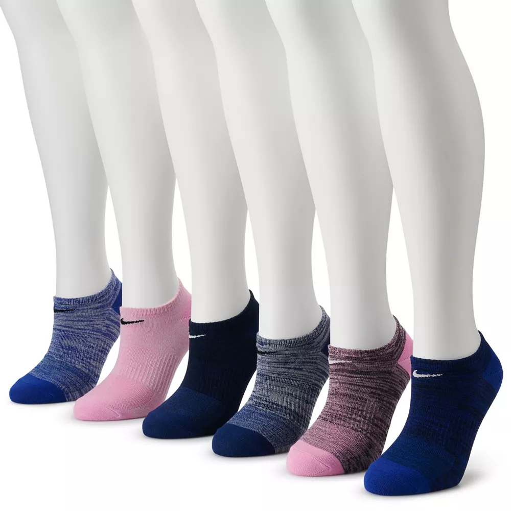 Women's Nike 6-Pack No-Show Performance Socks 8 Women's Nike 6-Pack No-Show Performance Socks - Image 8