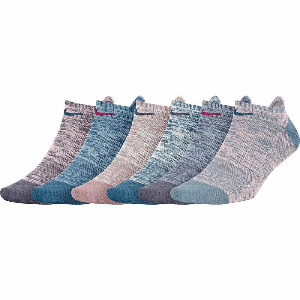 Women's Nike 6-Pack No-Show Performance Socks 1 Women's Nike 6-Pack No-Show Performance Socks