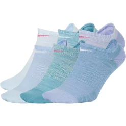 Women's Nike 6-Pack No-Show Performance Socks 21 Women's Nike 6-Pack No-Show Performance Socks -Nike Clothing store 3346254 Light Blue