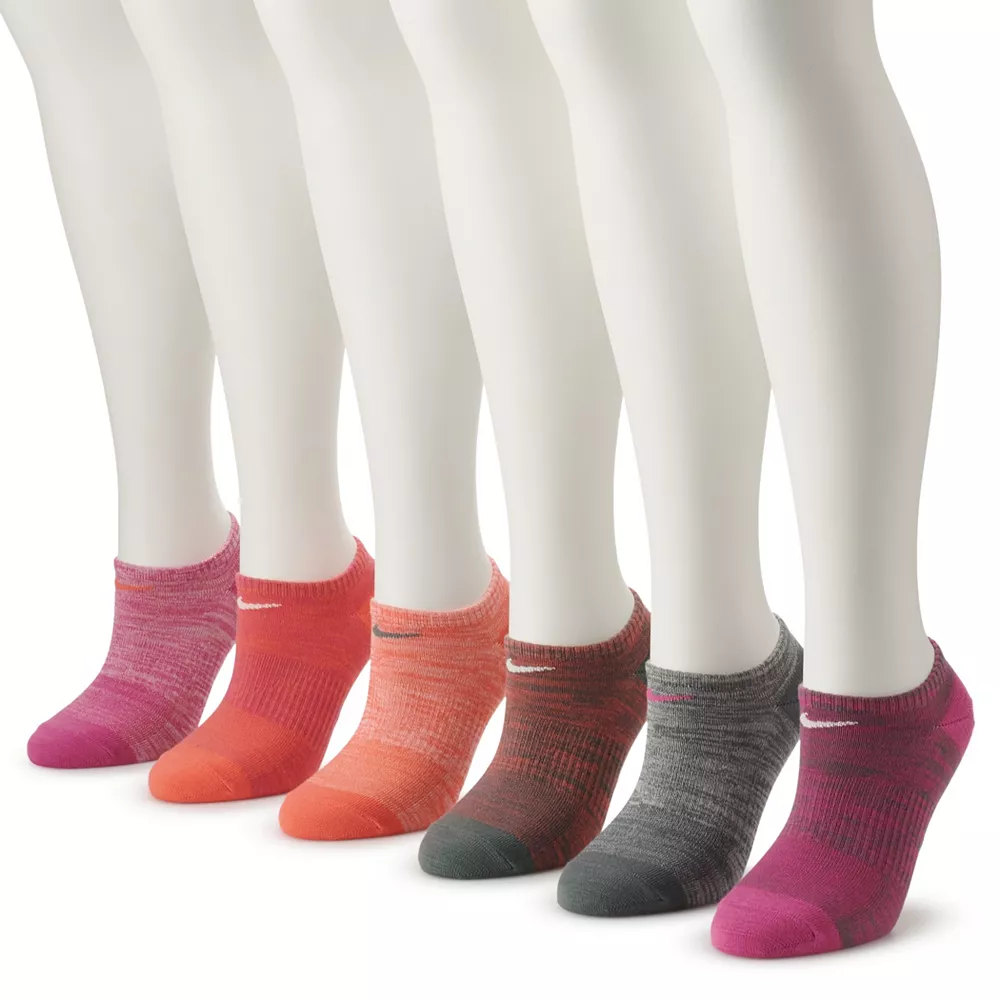 Women's Nike 6-Pack No-Show Performance Socks 9 Women's Nike 6-Pack No-Show Performance Socks - Image 9