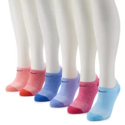Women's Nike 6-Pack No-Show Performance Socks 15 Women's Nike 6-Pack No-Show Performance Socks -Nike Clothing store 3346254 Pastels