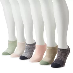 Women's Nike 6-Pack No-Show Performance Socks 17 Women's Nike 6-Pack No-Show Performance Socks -Nike Clothing store 3346254 Pink Jade