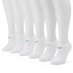 Women's Nike 6-Pack No-Show Performance Socks 14 Women's Nike 6-Pack No-Show Performance Socks -Nike Clothing store 3346254 White