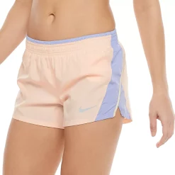 Women's Nike Dri-Fit Running Shorts -Nike Clothing store 3416762 Washed Coral