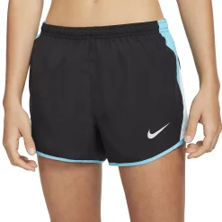 Plus Size Nike Running Shorts -Nike Clothing store 3697370 Black Turquoise Blue