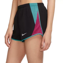 Plus Size Nike Running Shorts -Nike Clothing store 3697370 Teal Pink Gray