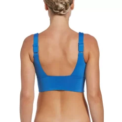 Women's Nike Essential Scoopneck Midkini Swim Top -Nike Clothing store 3927239 ALT