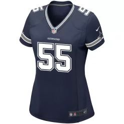 Women's Nike Leighton Vander Esch Navy Dallas Cowboys Game Jersey -Nike Clothing store 4016989 ALT2