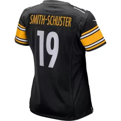 Women's Nike JuJu Smith-Schuster Black Pittsburgh Steelers Game Player Jersey 7 Women's Nike JuJu Smith-Schuster Black Pittsburgh Steelers Game Player Jersey -Nike Clothing store 4030309 ALT3