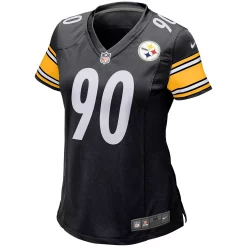 Women's Nike T.J. Watt Black Pittsburgh Steelers Game Player Jersey -Nike Clothing store 4032076 ALT2