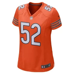 Women's Nike Khalil Mack Orange Chicago Bears Game Jersey 5 Women's Nike Khalil Mack Orange Chicago Bears Game Jersey -Nike Clothing store 4056730 ALT2
