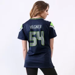 Women's Seattle Seahawks Bobby Wagner Nike College Navy Game Player Jersey -Nike Clothing store 4056753 ALT3