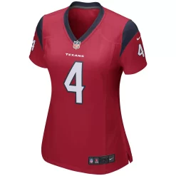 Women's Nike Deshaun Watson Red Houston Texans Team Color Game Jersey 5 Women's Nike Deshaun Watson Red Houston Texans Team Color Game Jersey -Nike Clothing store 4079229 ALT2