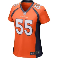 Women's Nike Bradley Chubb Orange Denver Broncos Game Player Jersey -Nike Clothing store 4088856 ALT2