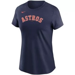 Women's Nike Jose Altuve Navy Houston Astros Name & Number T-Shirt 5 Women's Nike Jose Altuve Navy Houston Astros Name & Number T-Shirt -Nike Clothing store 4307663 ALT2