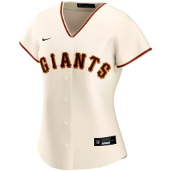 Women's Nike Cream San Francisco Giants Home Replica Team Jersey 5 Women's Nike Cream San Francisco Giants Home Replica Team Jersey -Nike Clothing store 4307993 ALT2