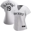 Women's Nike Charlie Blackmon White Colorado Rockies Home Replica Player Jersey