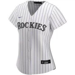 Women's Nike Charlie Blackmon White Colorado Rockies Home Replica Player Jersey 5 Women's Nike Charlie Blackmon White Colorado Rockies Home Replica Player Jersey -Nike Clothing store 4340033 ALT2