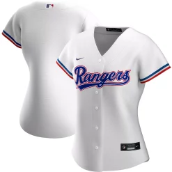 Women's Nike White Texas Rangers Home Replica Team Jersey