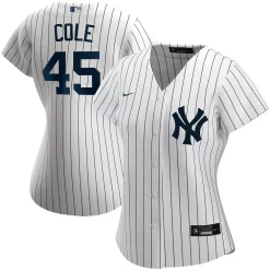 Women's Nike Gerrit Cole White New York Yankees Home Replica Player Jersey