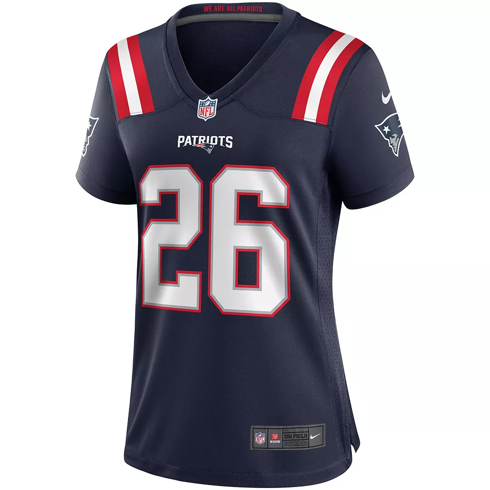 Women's Nike Sony Michel Navy New England Patriots Game Jersey 3 Women's Nike Sony Michel Navy New England Patriots Game Jersey - Image 3