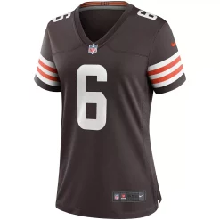 Women's Nike Baker Mayfield Brown Cleveland Browns Game Player Jersey -Nike Clothing store 4482345 ALT2