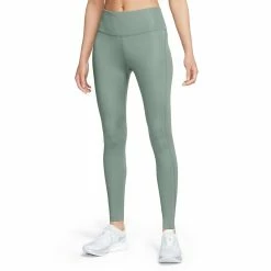 Women's Nike Fast Crop Running Capri Leggings -Nike Clothing store 4503505 Jade Smoke