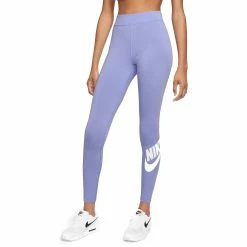 Women's Nike Sportswear Essential High-Waisted Leggings 21 Women's Nike Sportswear Essential High-Waisted Leggings -Nike Clothing store 4509109 Light Thistle