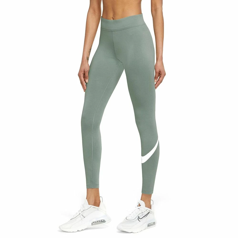 Women's Nike Sportswear Essential Swoosh Midrise Leggings 3 Women's Nike Sportswear Essential Swoosh Midrise Leggings - Image 3