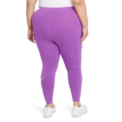 Plus Size Nike Sportswear Essential High-Waisted Leggings -Nike Clothing store 4509275 ALT