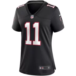Women's Nike Julio Jones Black Atlanta Falcons Throwback Game Jersey -Nike Clothing store 4541694 ALT2