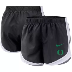 Women's Nike Black Oregon Ducks Tempo Team Performance Shorts
