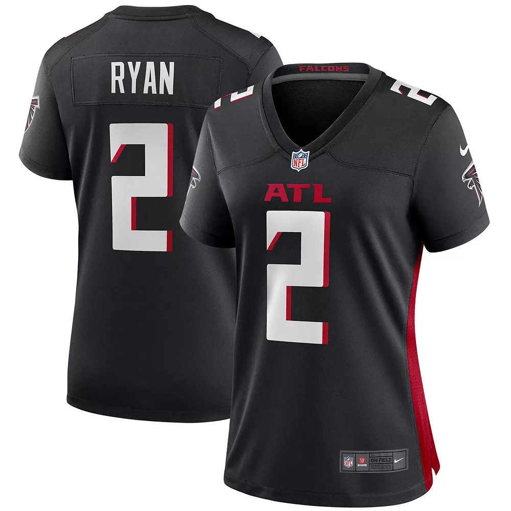 Women's Nike Matt Ryan Black Atlanta Falcons Player Game Jersey 2 Women's Nike Matt Ryan Black Atlanta Falcons Player Game Jersey - Image 2