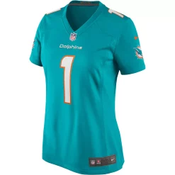 Women's Nike Tua Tagovailoa Aqua Miami Dolphins Game Jersey 5 Women's Nike Tua Tagovailoa Aqua Miami Dolphins Game Jersey -Nike Clothing store 4579905 ALT2