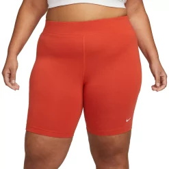 Plus Size Nike Sportswear Essential Midrise Bike Shorts 15 Plus Size Nike Sportswear Essential Midrise Bike Shorts -Nike Clothing store 4634402 Mantra Orange