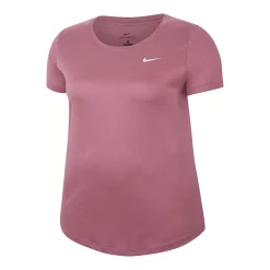 Plus Size Nike Dri-FIT Legend Training Tee -Nike Clothing store 4637559 Desert Berry