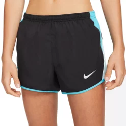 Women's Nike 10K Running Shorts 18 Women's Nike 10K Running Shorts -Nike Clothing store 4637971 Black Turquoise