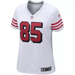 Women's Nike George Kittle White San Francisco 49ers Alternate Game Player Jersey -Nike Clothing store 4640700 ALT2