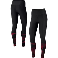 Women's Nike Black Oklahoma Sooners Geometric Performance Leggings