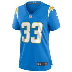 Women's Nike Derwin James Powder Blue Los Angeles Chargers Game Jersey -Nike Clothing store 4652398 ALT2