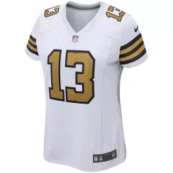 Women's Nike Michael Thomas White New Orleans Saints Alternate Game Jersey -Nike Clothing store 4661775 ALT2