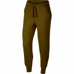 Plus Size Nike Dri-FIT Fleece Training Pants -Nike Clothing store 4674444 Olive Flak