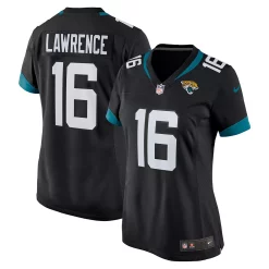 Women's Nike Trevor Lawrence Black Jacksonville Jaguars Alternate 2021 NFL Draft First Round Pick Game Jersey