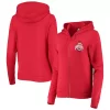 Women's Nike Scarlet Ohio State Buckeyes Varsity Fleece Full-Zip Hoodie