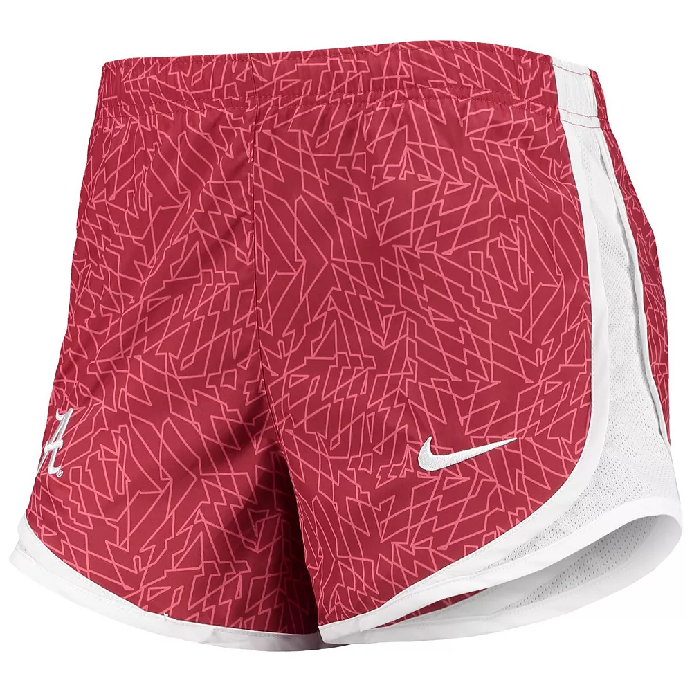 Women's Nike Crimson/White Alabama Crimson Tide Performance Tempo Shorts 3 Women's Nike Crimson/White Alabama Crimson Tide Performance Tempo Shorts - Image 3