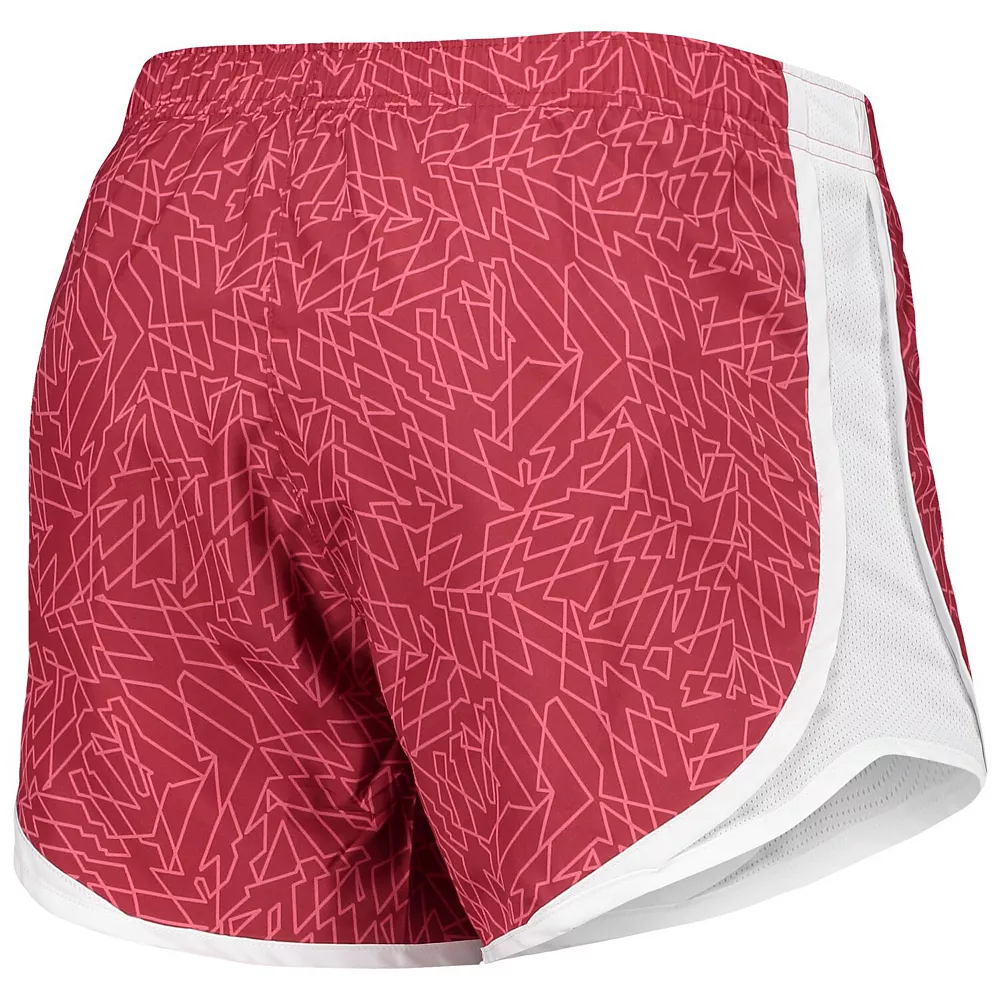 Women's Nike Crimson/White Alabama Crimson Tide Performance Tempo Shorts 4 Women's Nike Crimson/White Alabama Crimson Tide Performance Tempo Shorts - Image 4