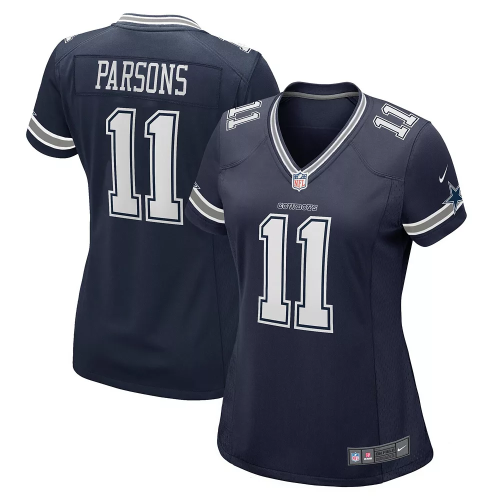 Women's Nike Micah Parsons Navy Dallas Cowboys Game Jersey 1 Women's Nike Micah Parsons Navy Dallas Cowboys Game Jersey