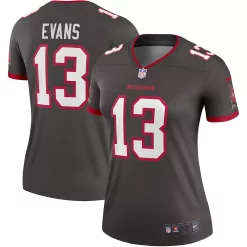 Women's Nike Mike Evans Pewter Tampa Bay Buccaneers Alternate Legend Jersey