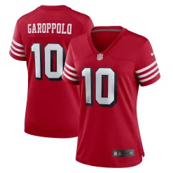 Women's Nike Jimmy Garoppolo Red San Francisco 49ers Alternate Game Jersey